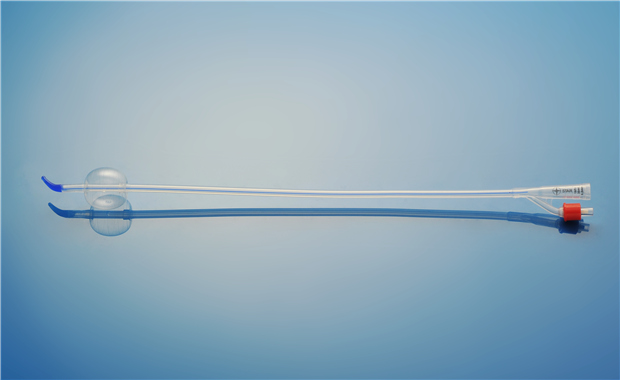 硅膠導尿管(雙腔彎頭型)